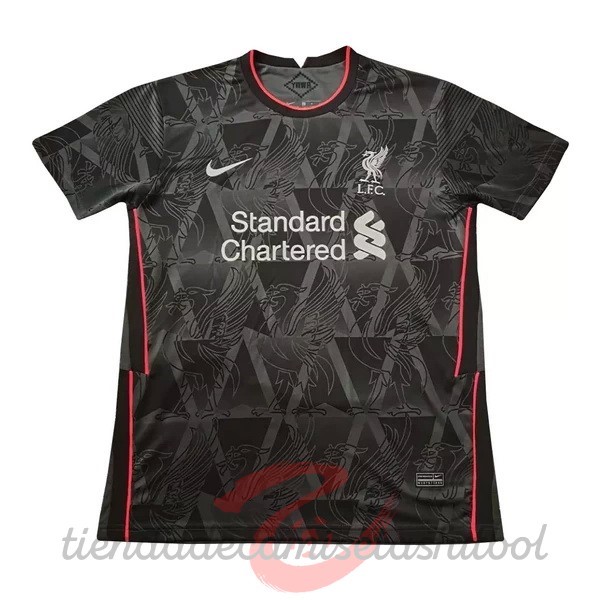 Especial Camiseta Liverpool 2020 2021 Negro Camisetas Originales Baratas
