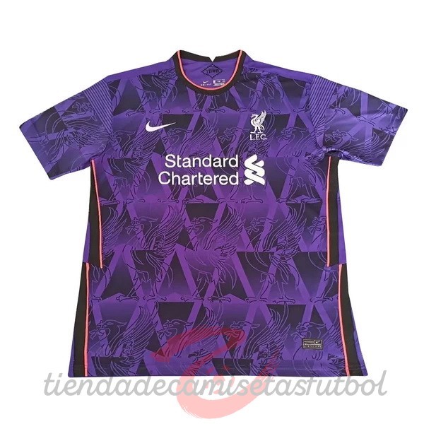 Especial Camiseta Liverpool 2020 2021 Purpura Camisetas Originales Baratas