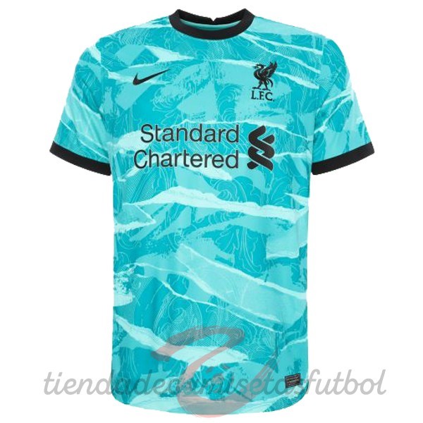Segunda Camiseta Liverpool 2020 2021 Verde Camisetas Originales Baratas