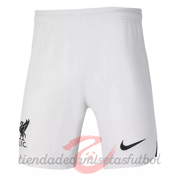 Segunda Pantalones Liverpool 2022 2023 Blanco Camisetas Originales Baratas