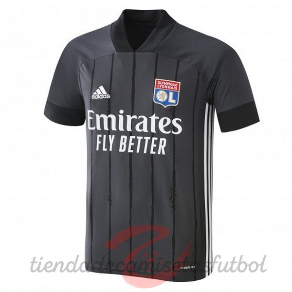Segunda Camiseta Lyon 2020 2021 Negro Camisetas Originales Baratas