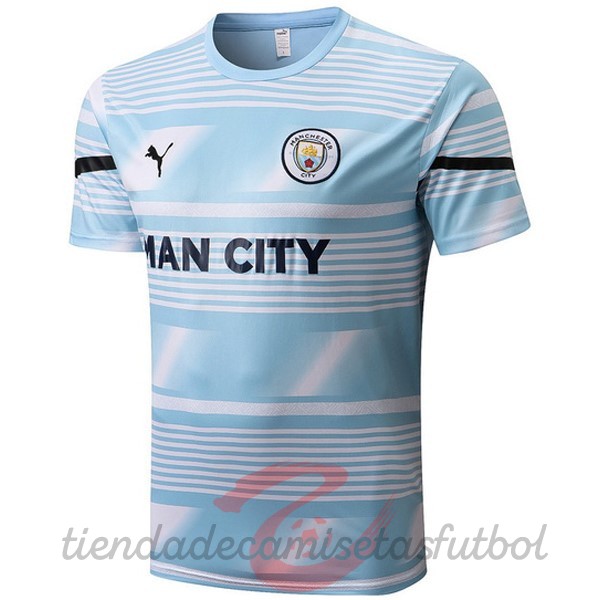 Entrenamiento Manchester City 2022 2023 Azul Camisetas Originales Baratas