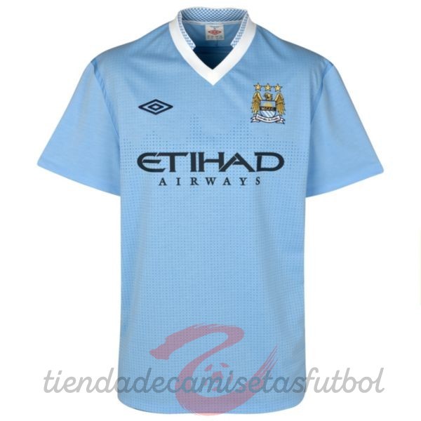Casa Camiseta Manchester City Retro 11 12 Azul Camisetas Originales Baratas
