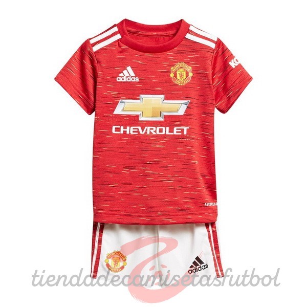 Casa Conjunto De Niños Manchester United 2020 2021 Rojo Camisetas Originales Baratas