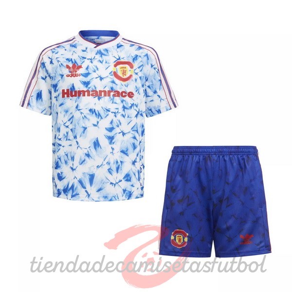 Human Race Conjunto De Niños Manchester United 2020 2021 Azul Camisetas Originales Baratas