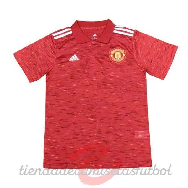 Polo Manchester United 2020 2021 Rojo Camisetas Originales Baratas