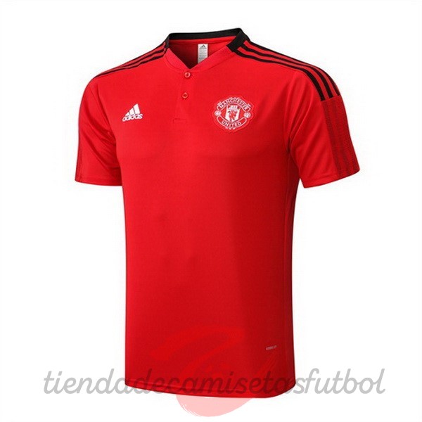 Polo Manchester United 2022 2023 Rojo Camisetas Originales Baratas