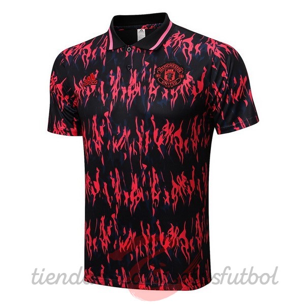 Polo Manchester United 2022 2023 Rojo Marino Camisetas Originales Baratas