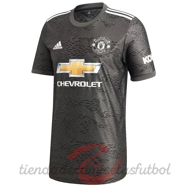 Segunda Camiseta Manchester United 2020 2021 Negro Camisetas Originales Baratas