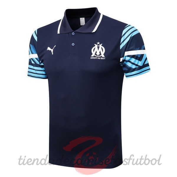 Polo Marsella 2022 2023 Azul Marino Camisetas Originales Baratas