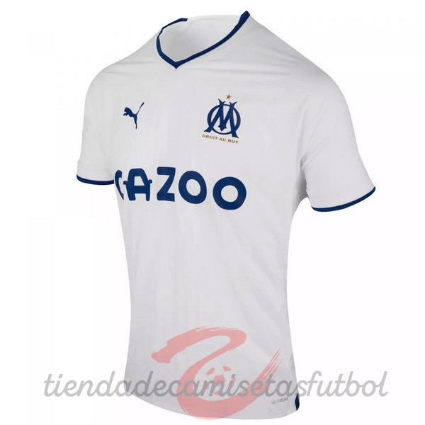 Tailandia Casa Jugadores Camiseta Marsella 2022 2023 Blanco Camisetas Originales Baratas
