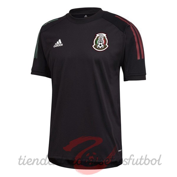 Entrenamiento México 2021 Negro Camisetas Originales Baratas