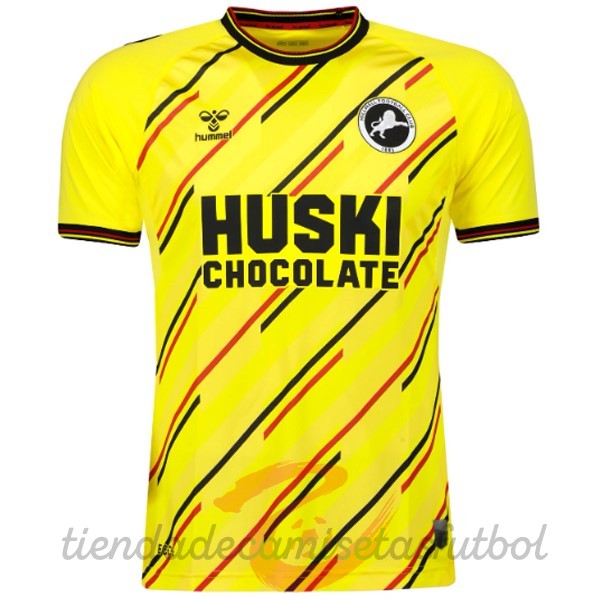 Tailandia Segunda Camiseta Millwall 2022 2023 Amarillo Camisetas Originales Baratas