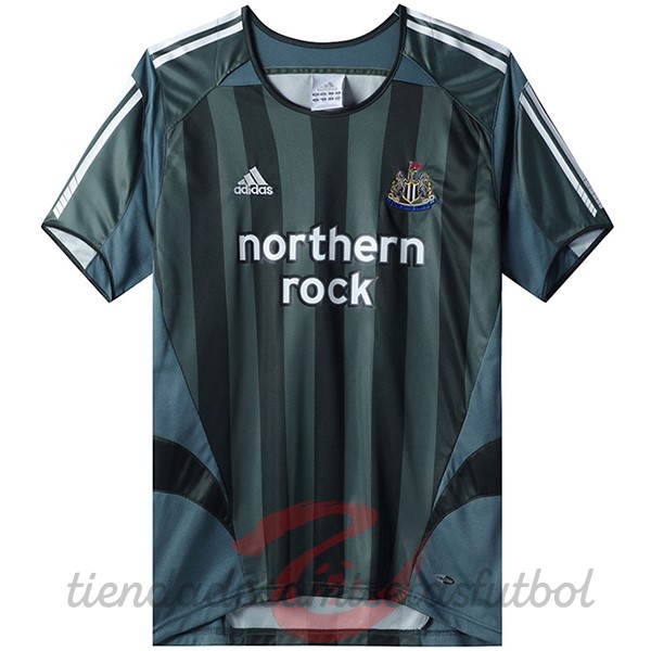 Segunda Camiseta Newcastle United Retro 2004 2006 Negro Camisetas Originales Baratas
