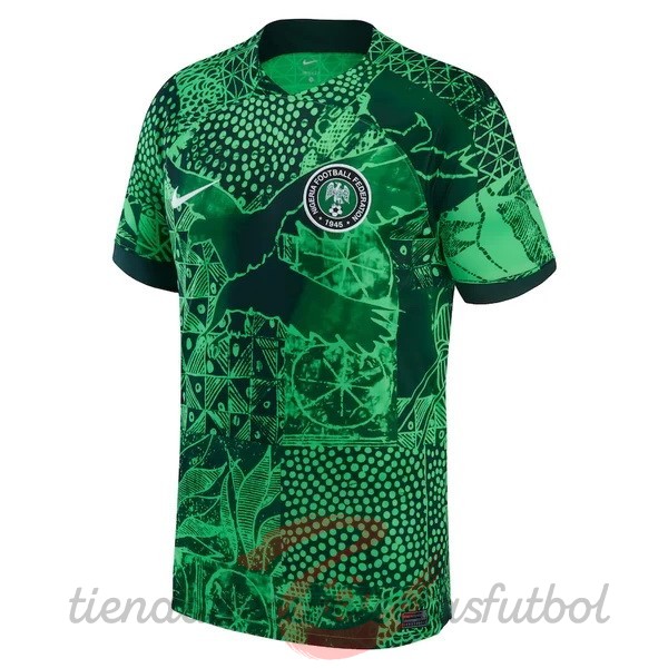 Tailandia Casa Camiseta Nigeria 2022 Verde Camisetas Originales Baratas
