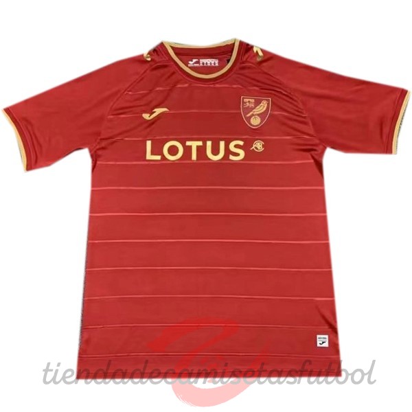 Tailandia Segunda Camiseta Norwich City 2022 2023 Rojo Camisetas Originales Baratas