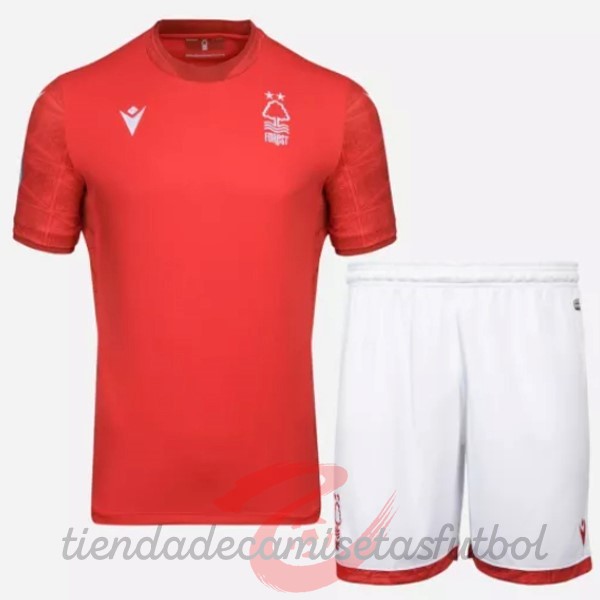 Casa Conjunto De Niños Nottingham Forest 2022 2023 Rojo Camisetas Originales Baratas