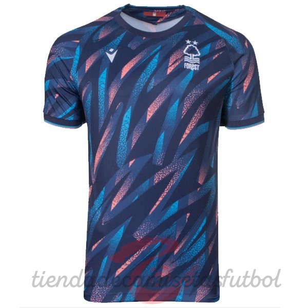 Tailandia Tercera Camiseta Nottingham Forest 2022 2023 Azul Camisetas Originales Baratas