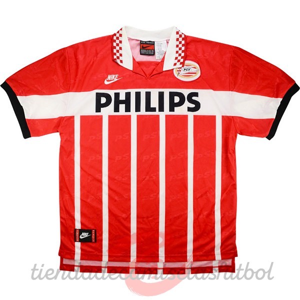 Casa Camiseta PSV Retro 1995 1996 Rojo Blanco Camisetas Originales Baratas