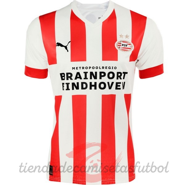 Tailandia Casa Camiseta Eindhoven 2022 2023 Rojo Camisetas Originales Baratas