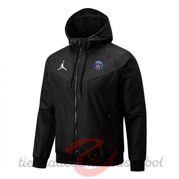 Rompevientos Paris Saint Germain 2022 2023 I Negro Camisetas Originales Baratas