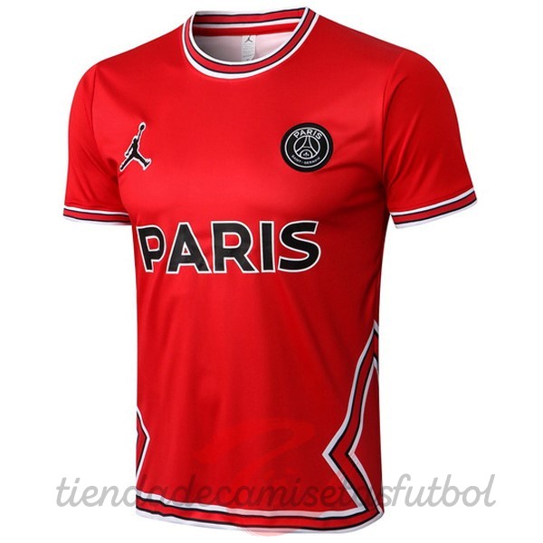 Entrenamiento Paris Saint Germain 2022 2023 Rojo Camisetas Originales Baratas
