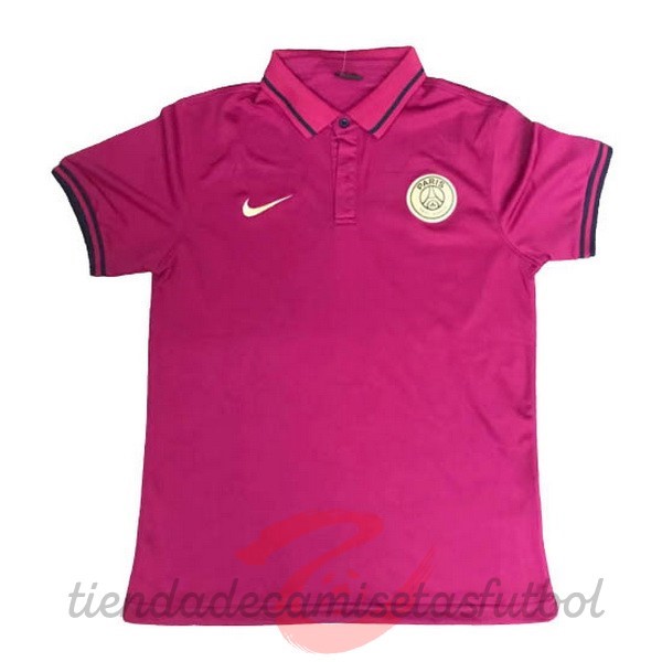 Polo Paris Saint Germain 2020 2021 Rosa Camisetas Originales Baratas