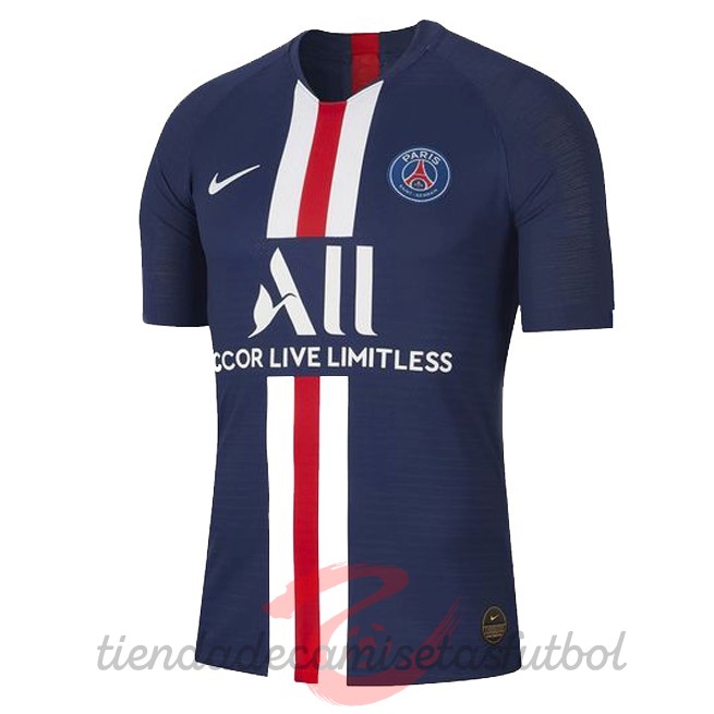 Casa Camiseta Paris Saint Germain Retro 2019 2020 Azul Camisetas Originales Baratas