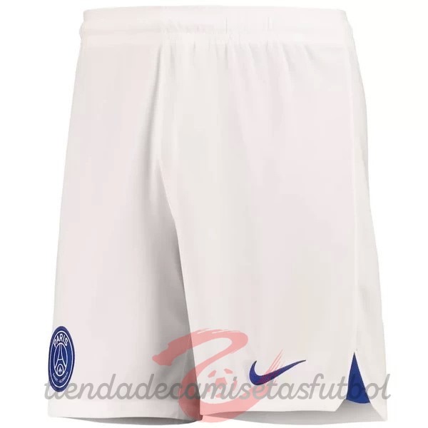 Tercera Pantalones Paris Saint Germain 2022 2023 Blanco Camisetas Originales Baratas