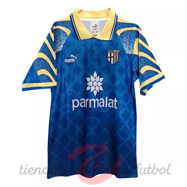 Segunda Camiseta Parma Retro 1995 1997 Azul Camisetas Originales Baratas