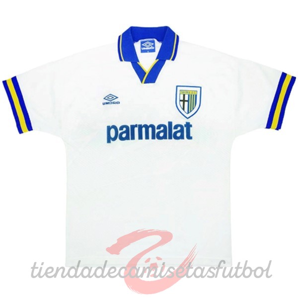 Segunda Camiseta Parma Retro 1993 1995 Blanco Camisetas Originales Baratas
