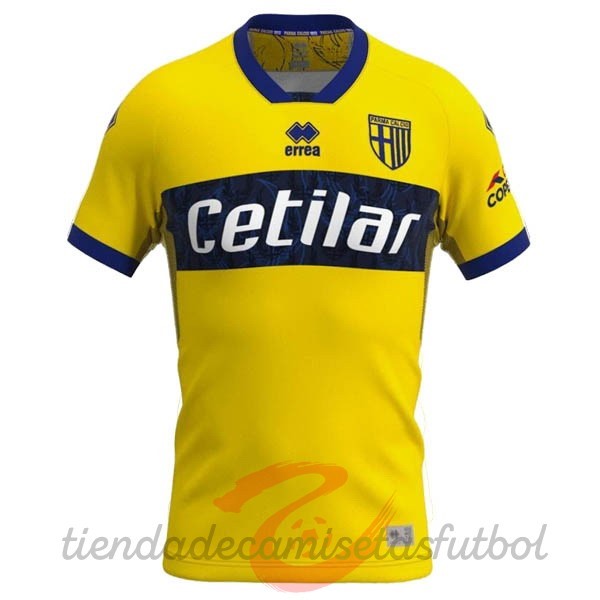 Segunda Camiseta Parma 2020 2021 Amarillo Camisetas Originales Baratas