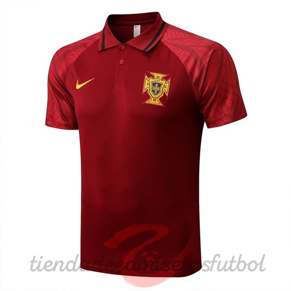 Polo Portugal 2022 Rojo Camisetas Originales Baratas