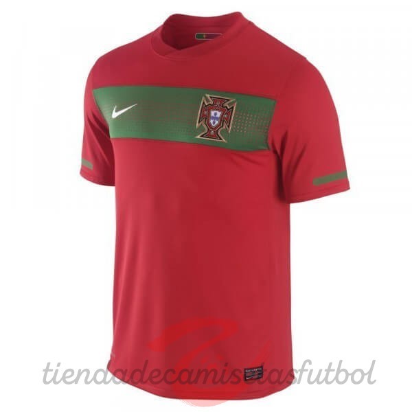 Casa Camiseta Portugal Retro 1990 Rojo Camisetas Originales Baratas