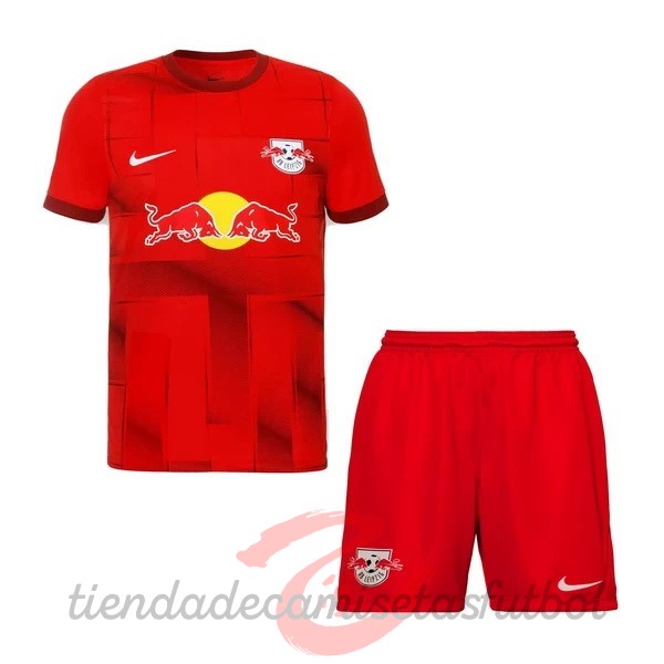 Segunda Conjunto De Niños Leipzig 2022 2023 Rojo Camisetas Originales Baratas