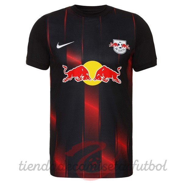 Tercera Camiseta Leipzig 2022 2023 Negro Camisetas Originales Baratas