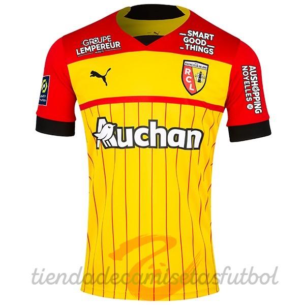 Tailandia Casa Camiseta RC Lens 2022 2023 Amarillo Camisetas Originales Baratas