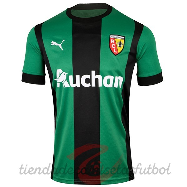 Tailandia Segunda Camiseta RC Lens 2022 2023 Verde Camisetas Originales Baratas