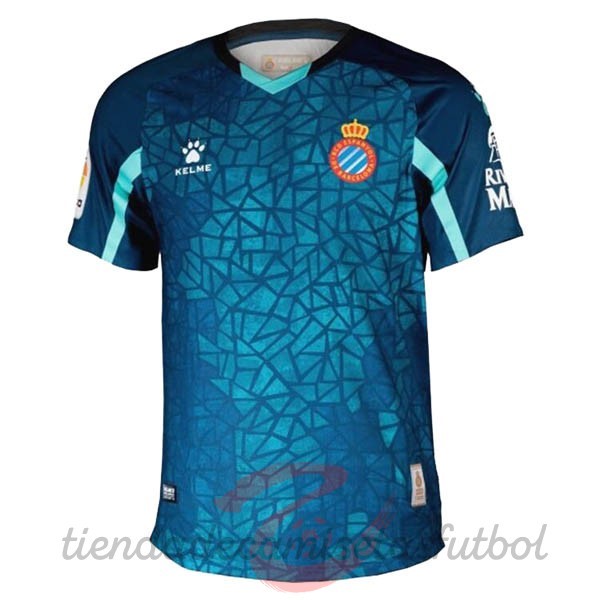 Segunda Camiseta RCD Español 2020 2021 Azul Camisetas Originales Baratas
