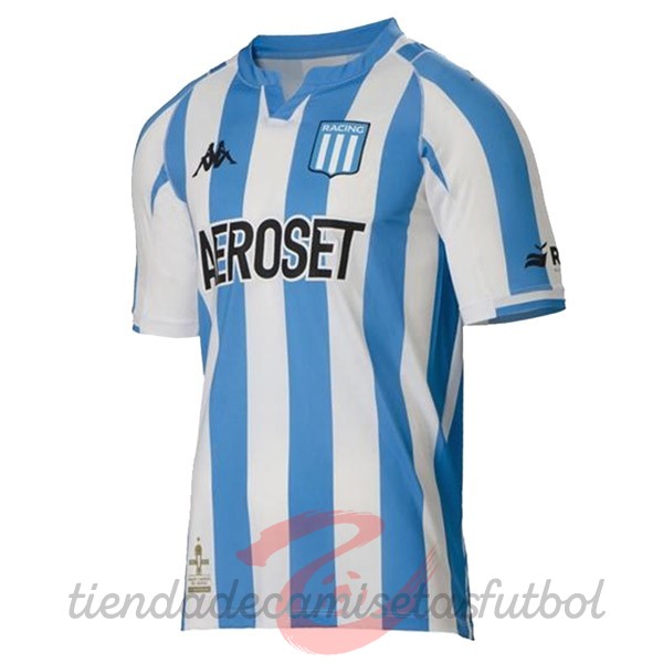 Casa Camiseta Racing Club 2022 2023 Azul Camisetas Originales Baratas