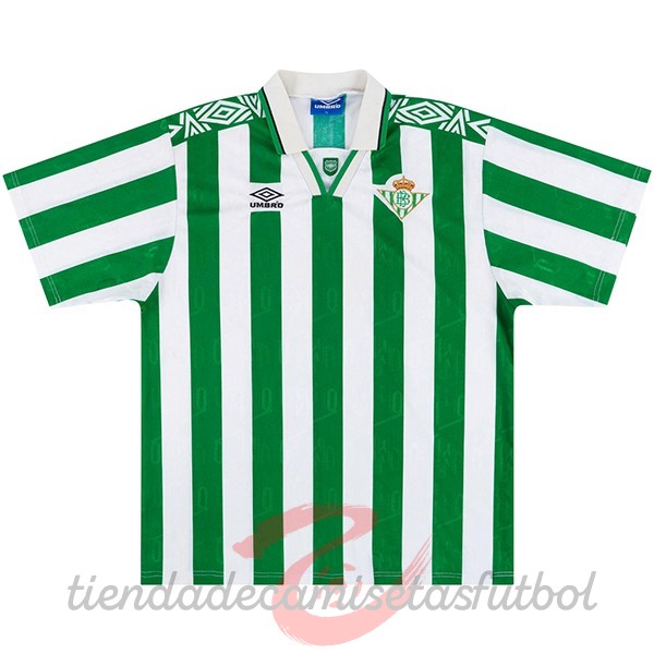 Casa Camiseta Real Betis Retro 1994 1995 Verde Camisetas Originales Baratas