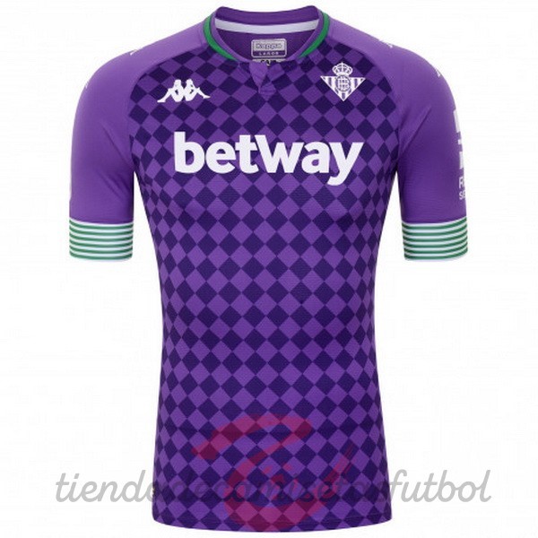 Segunda Camiseta Real Betis 2020 2021 Purpura Camisetas Originales Baratas