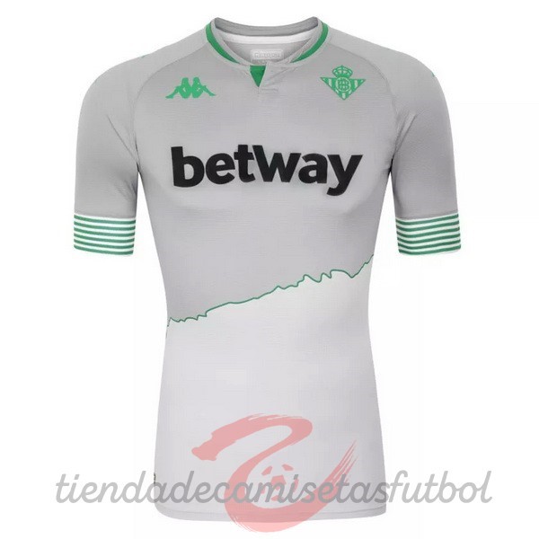 Tercera Camiseta Real Betis 2020 2021 Gris Camisetas Originales Baratas
