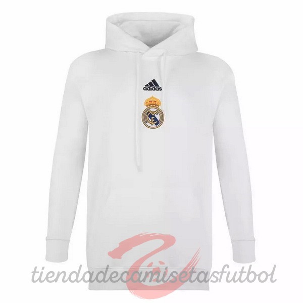 Sudaderas Con Capucha Real Madrid 2020 2021 Blanco Camisetas Originales Baratas