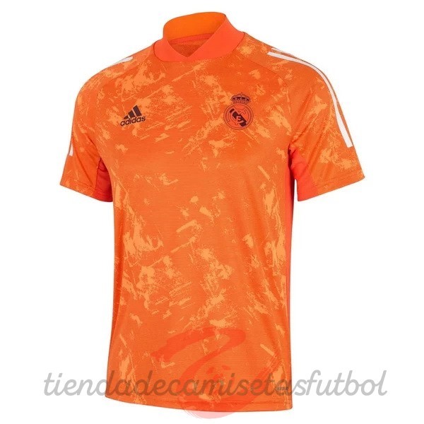 Entrenamiento Real Madrid 2020 2021 Naranja Camisetas Originales Baratas