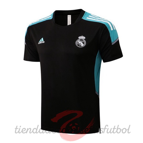 Entrenamiento Real Madrid 2022 2023 Negro I Verde Camisetas Originales Baratas