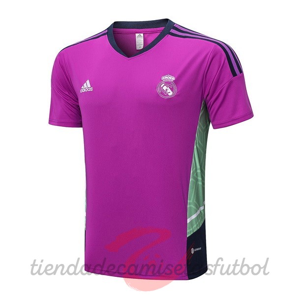 Entrenamiento Real Madrid 2022 2023 Purpura Marino Camisetas Originales Baratas
