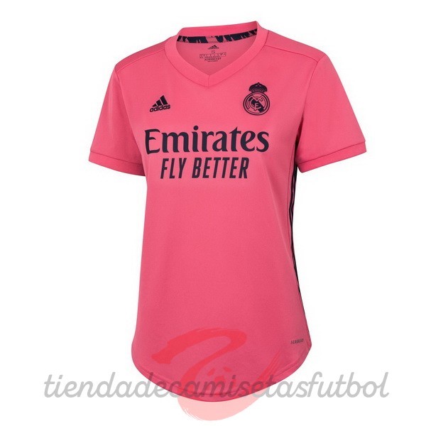 Segunda Camiseta Mujer Real Madrid 2020 2021 Rosa Camisetas Originales Baratas