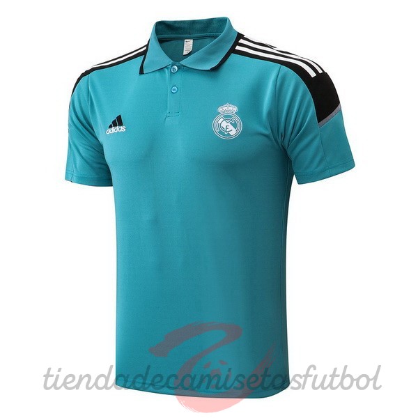 Polo Real Madrid 2022 2023 Verde Negro Camisetas Originales Baratas