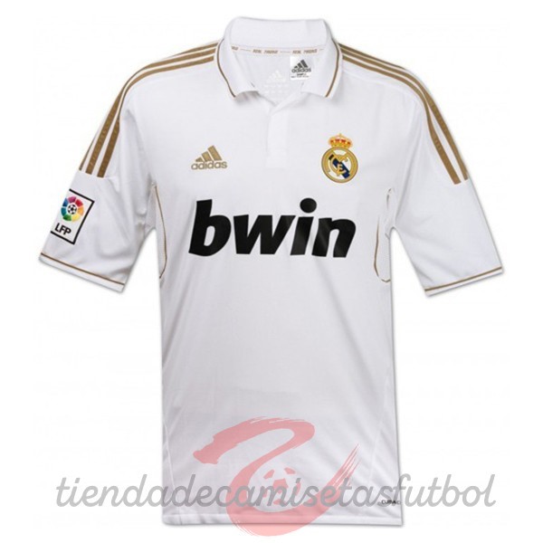 Casa Camiseta Real Madrid Retro 11 12 Blanco Camisetas Originales Baratas